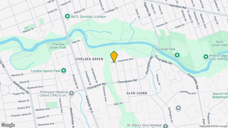 99 Chesterfield Av Map and Location Details