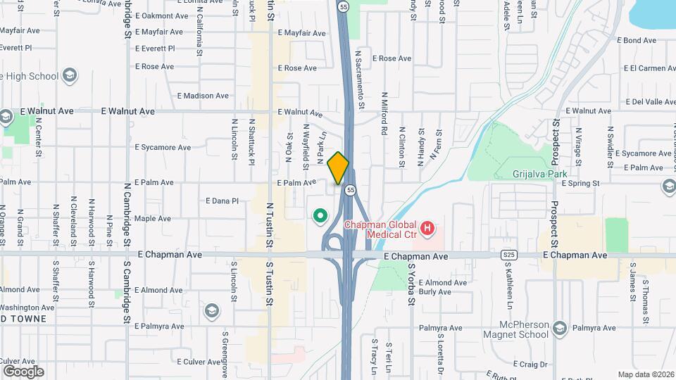 283 N Highland St Mapa y Detalles de la Ubicación