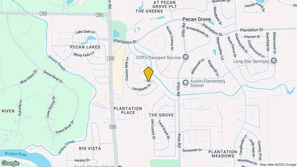 719 Fernglade Dr Map and Location Details
