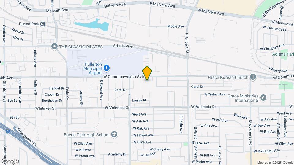 119 S Pritchard Ave Mapa y Detalles de la Ubicación