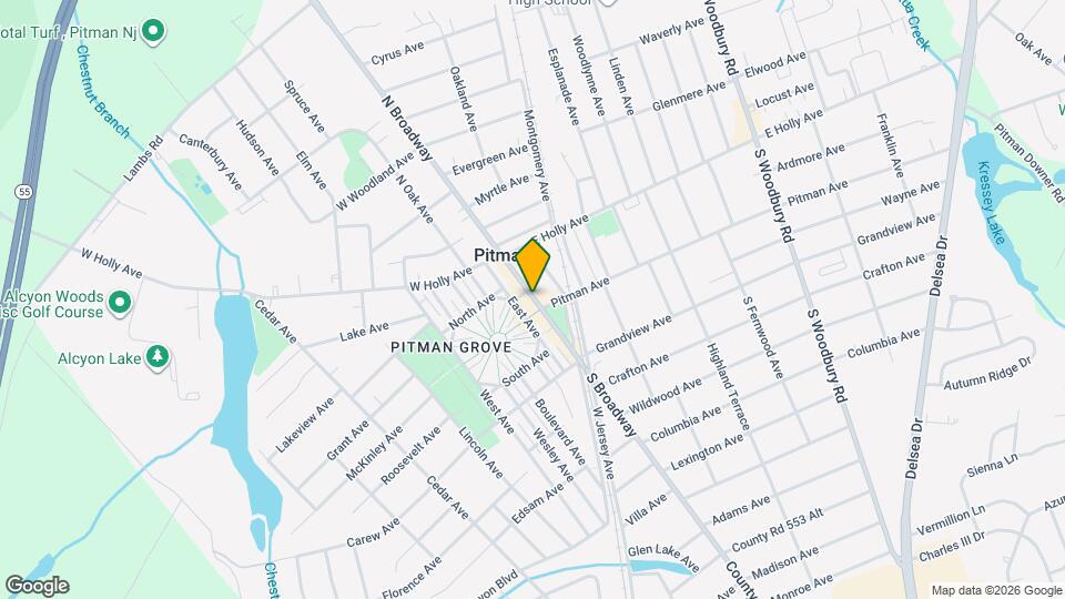 58 S Broadway Map and Location Details