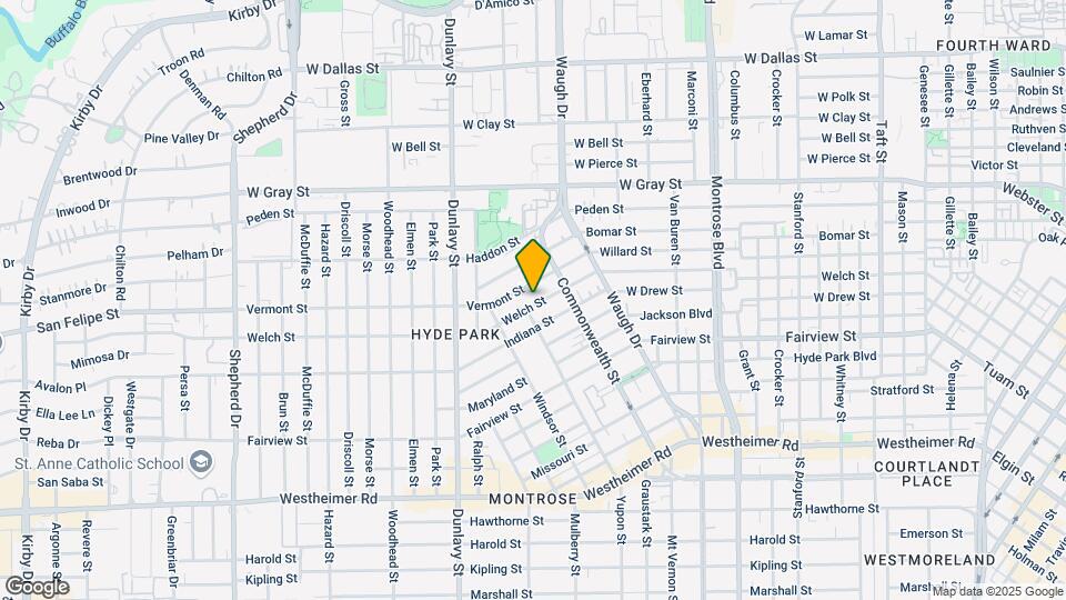 1530 Welch St Map and Location Details