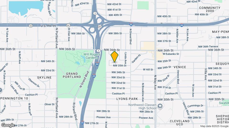 3209 NW 35th St Map and Location Details