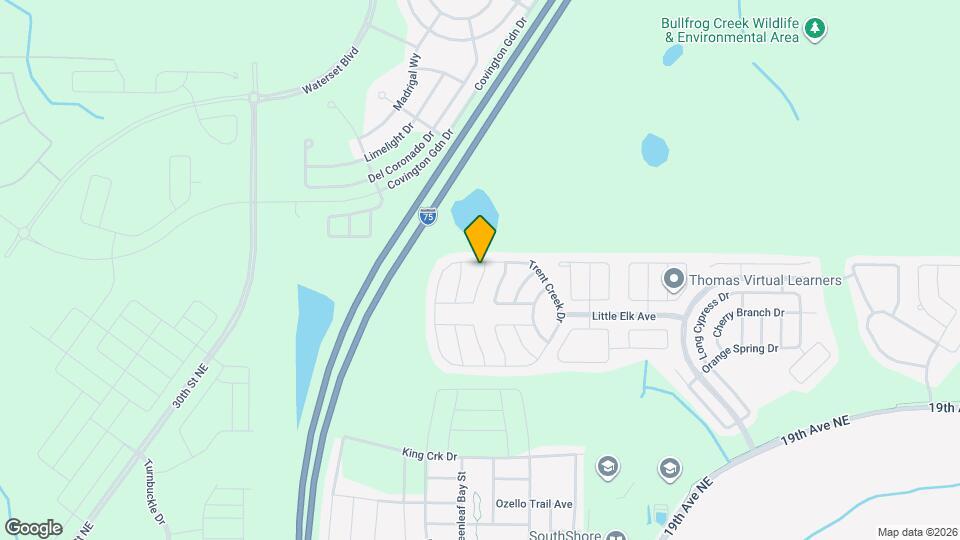 6402 Trent Creek Dr Map and Location Details