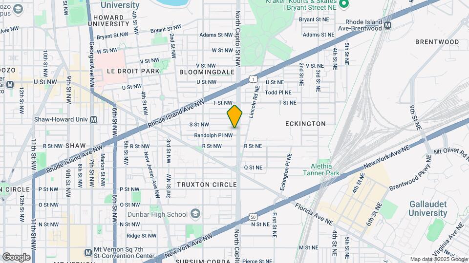 1728 North Capitol St NW Map and Location Details
