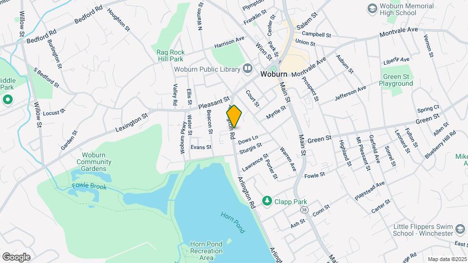 28 Arlington Rd, Unit 2 Map and Location Details