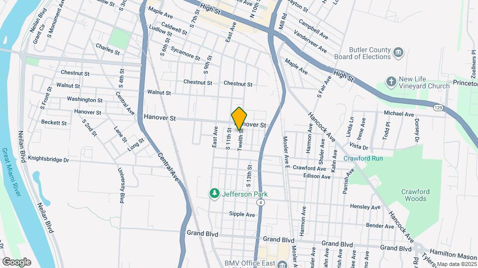 717 S Twelfth St Map and Location Details