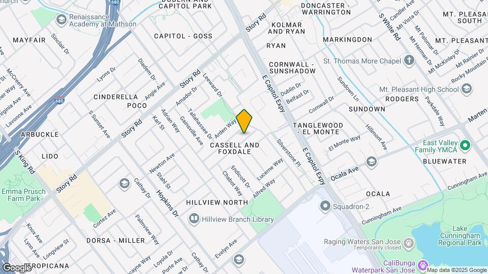 2429 Poplar Dr Map and Location Details