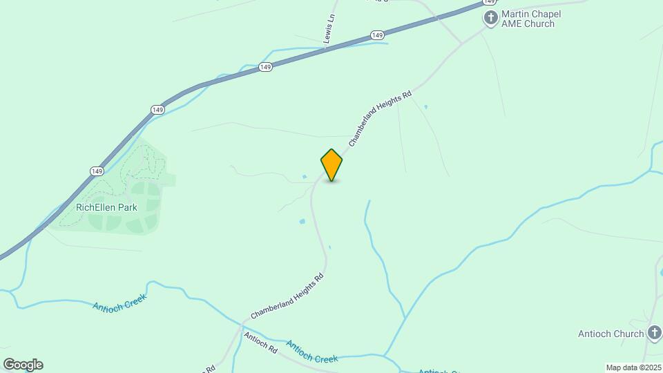 1124 Palmyra Rd Map and Location Details