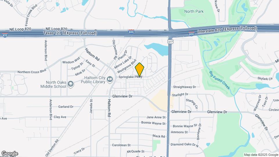 5258 Springlake Pkwy Map and Location Details