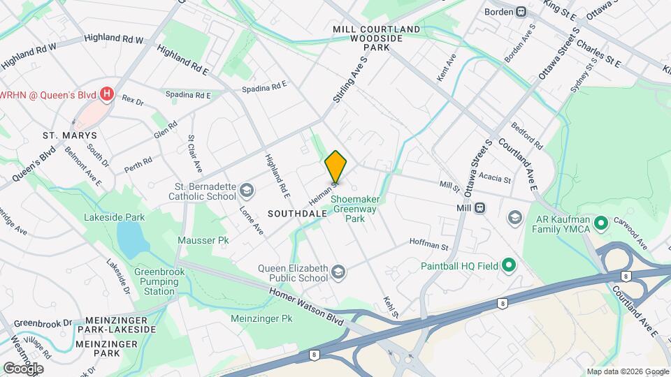 45 Heiman St Map and Location Details