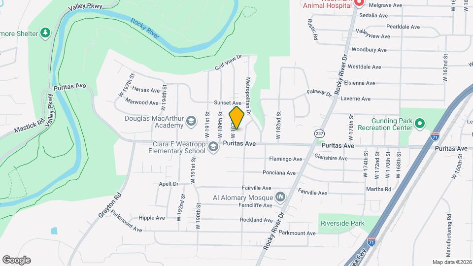 4413 W 187th St Map and Location Details