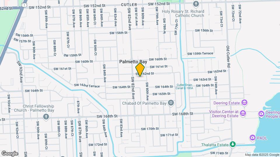 8041 SW 163rd St Mapa y Detalles de la Ubicación