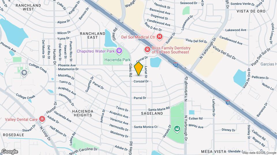 7820 Maverick Ave Map and Location Details