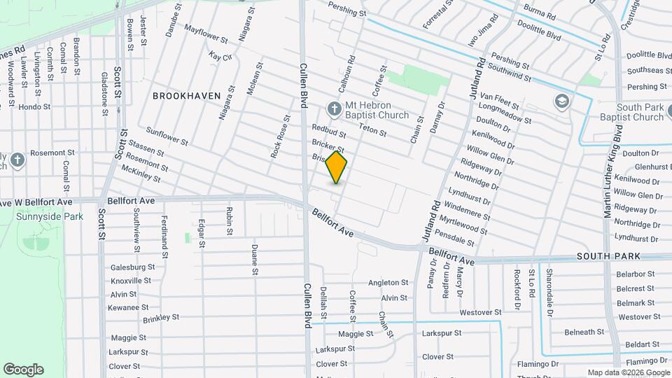 4847 Sunflower St Map and Location Details