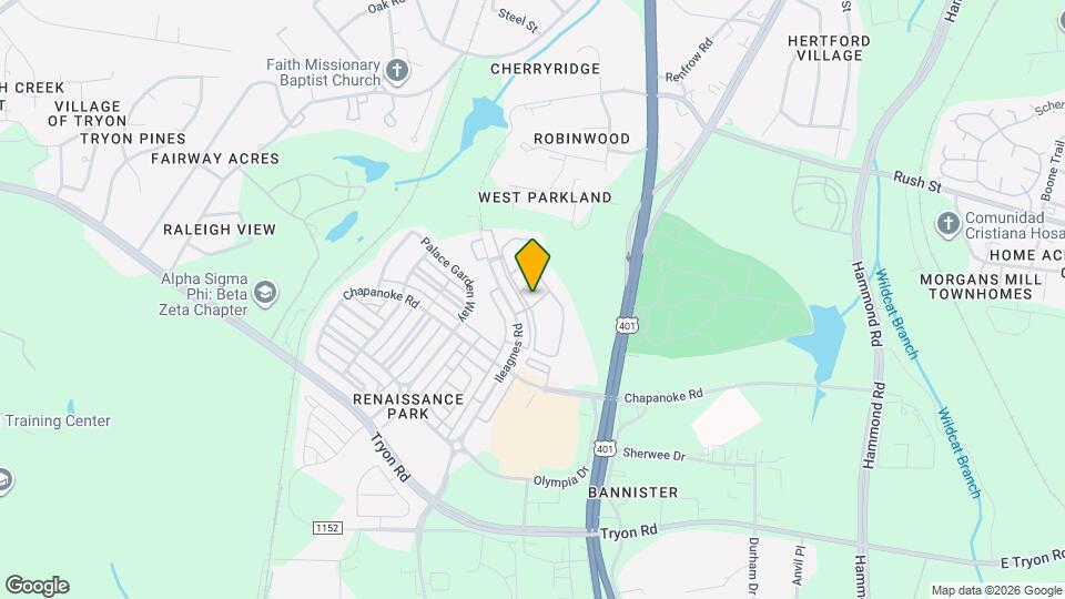 418 Provincial St Map and Location Details