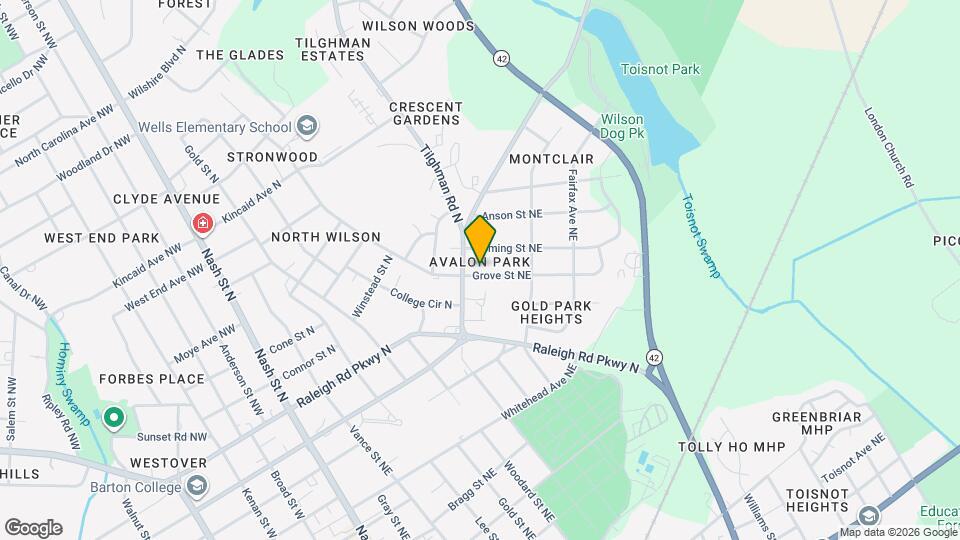 720 Grove St N Map and Location Details