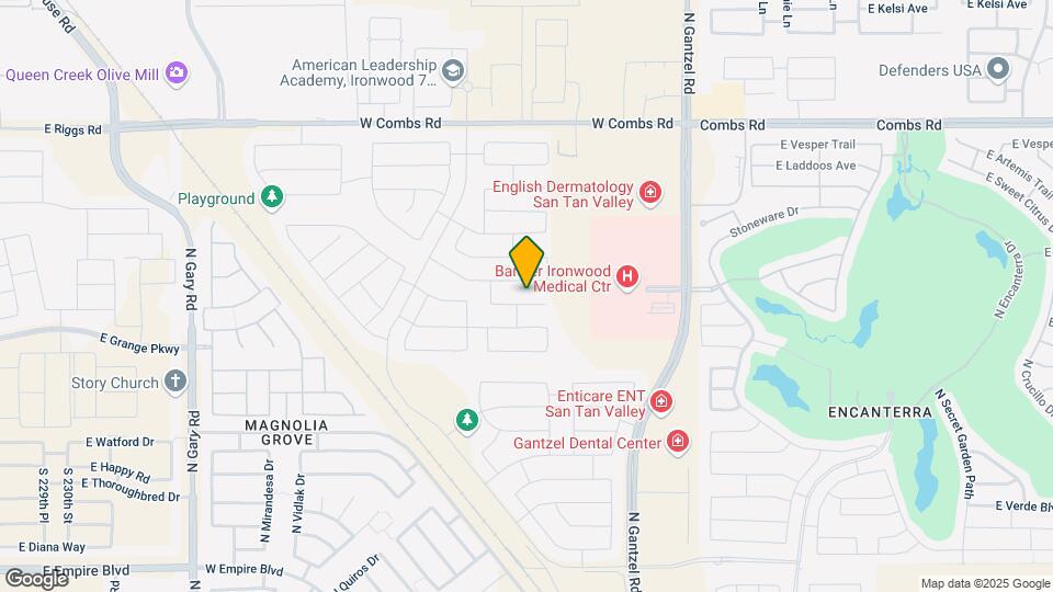 340 W Powell Dr Map and Location Details