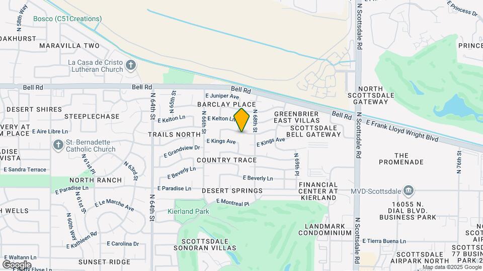 6747 E Aire Libre Ln Map and Location Details