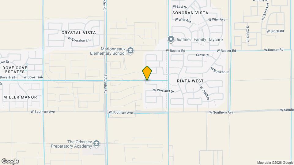 24032 W Pecan Rd Mapa y Detalles de la Ubicación