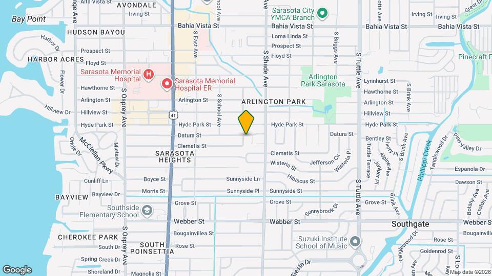 2300 Datura St Map and Location Details