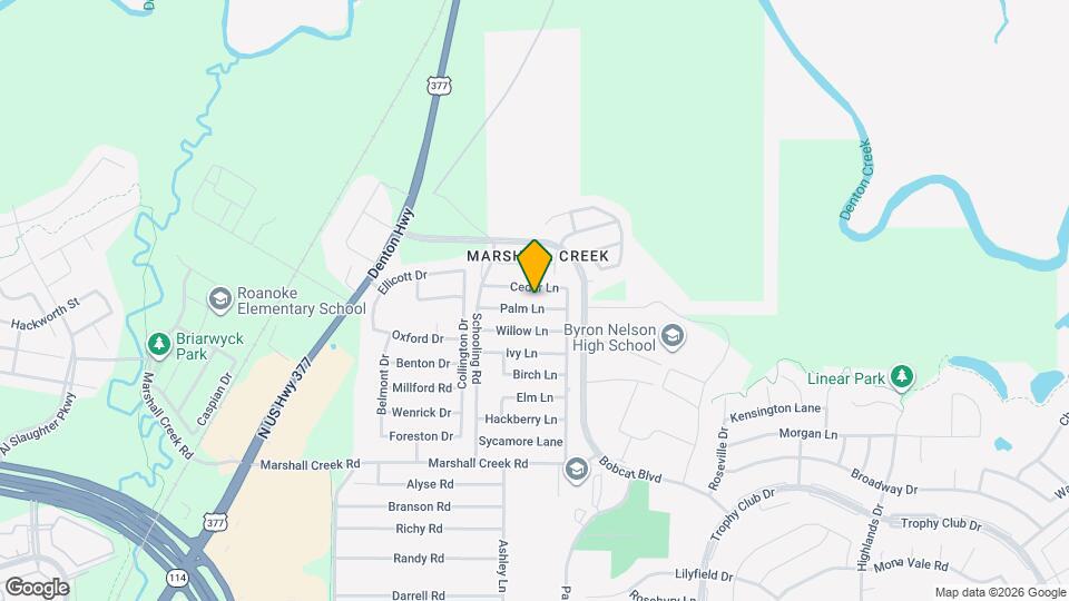 125 Palm Ln Map and Location Details