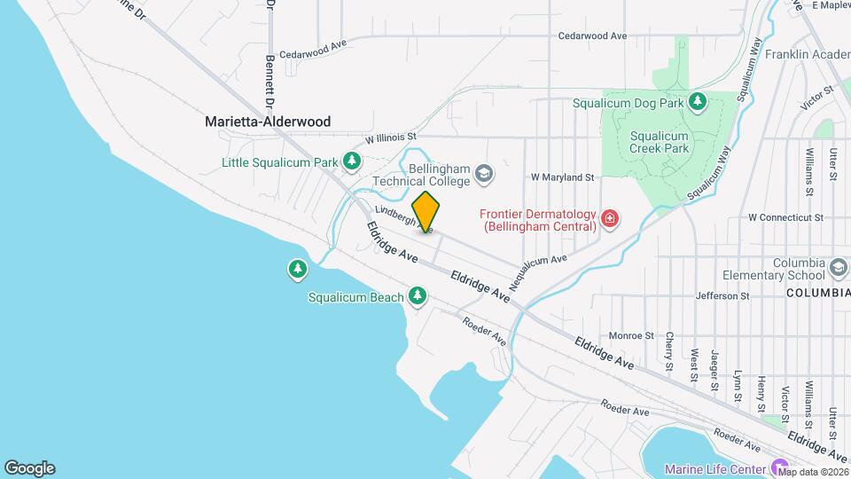 3025 Lindbergh Ave Map and Location Details