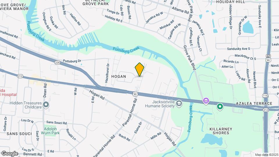 1448 Parental Home Rd Map and Location Details