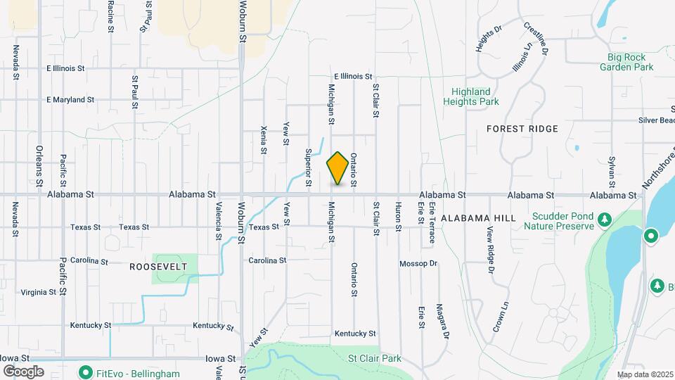 2605 Alabama St Map and Location Details