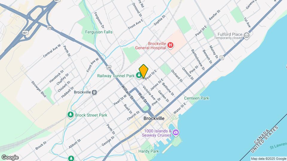 12 Pearl St E Mapa y Detalles de la Ubicación