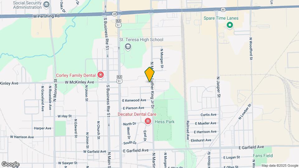 550 Melrose Ct Map and Location Details