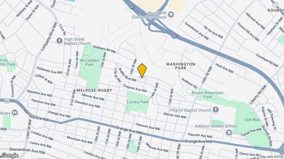 1511 Rugby Blvd NW Map and Location Details