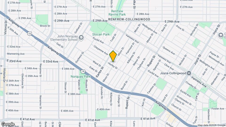 4990 Moss St. Map and Location Details