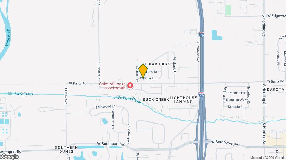 2617 Calabash Dr Map and Location Details