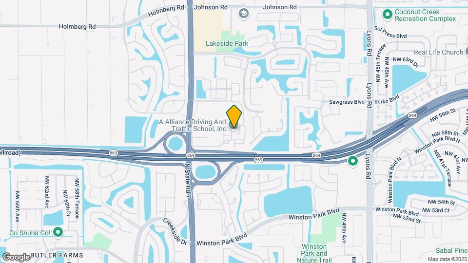 5550 NW 61st St Map and Location Details