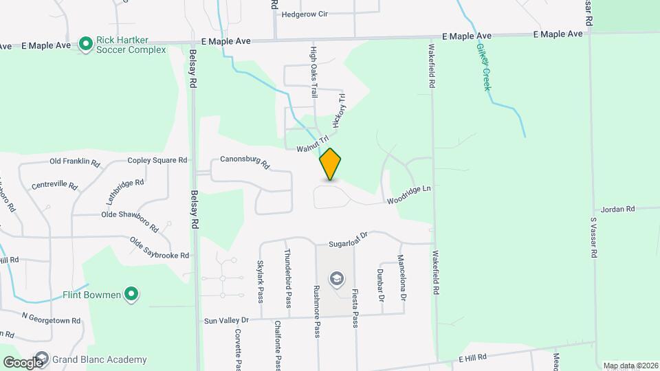 6149 Woodridge Ln Map and Location Details