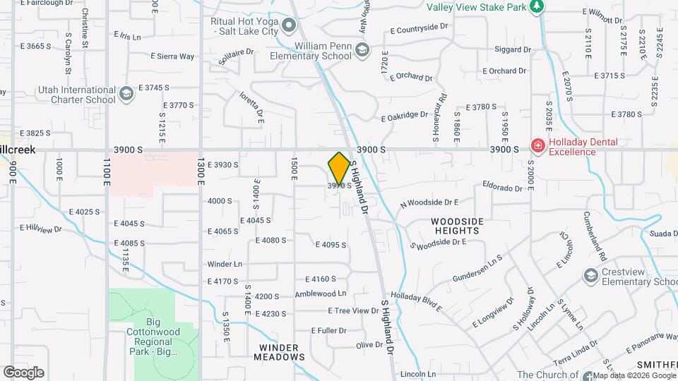 3979 Vernon Cir Map and Location Details