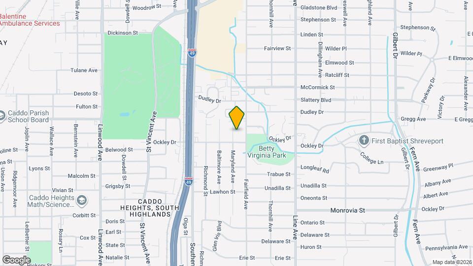 3837 Maryland Ave Map and Location Details