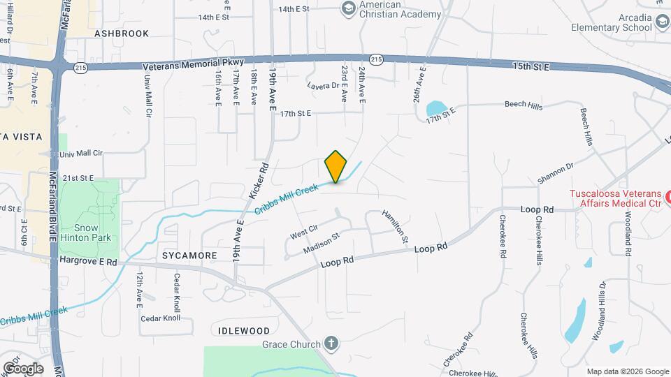 2240 21st St E Map and Location Details