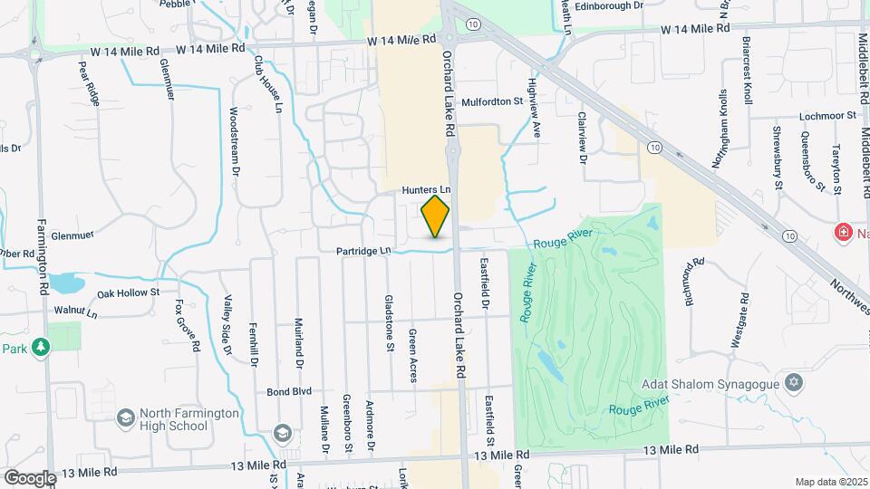 Orchard Creek Village Map and Location Details