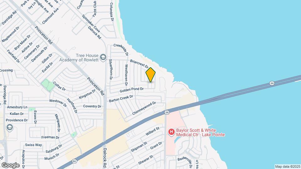 7402 Brookhaven Dr Map and Location Details