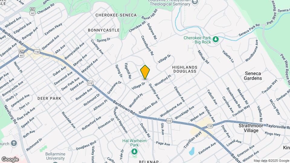 2125 Village Dr, Unit 1 Map and Location Details