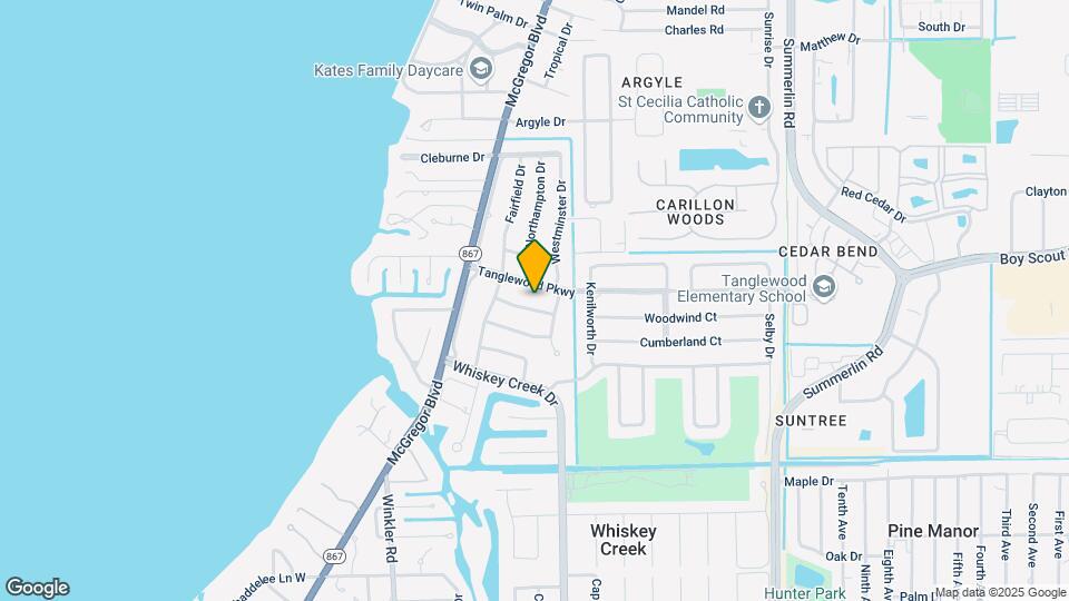 1351 Oaklawn Ct Mapa y Detalles de la Ubicación