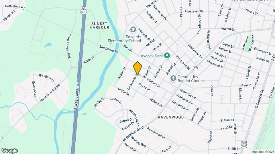 1155 Williford St Map and Location Details