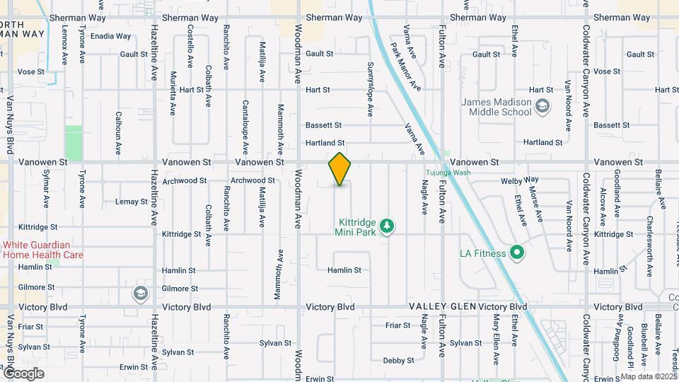 6716 Ventura Canyon Ave Mapa y Detalles de la Ubicación