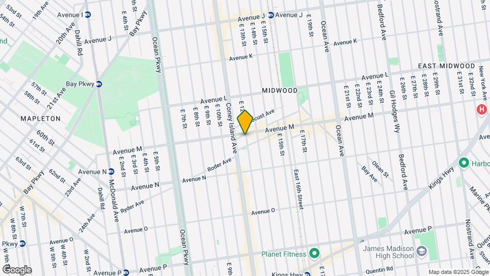 1122 Chestnut Ave Mapa y Detalles de la Ubicación