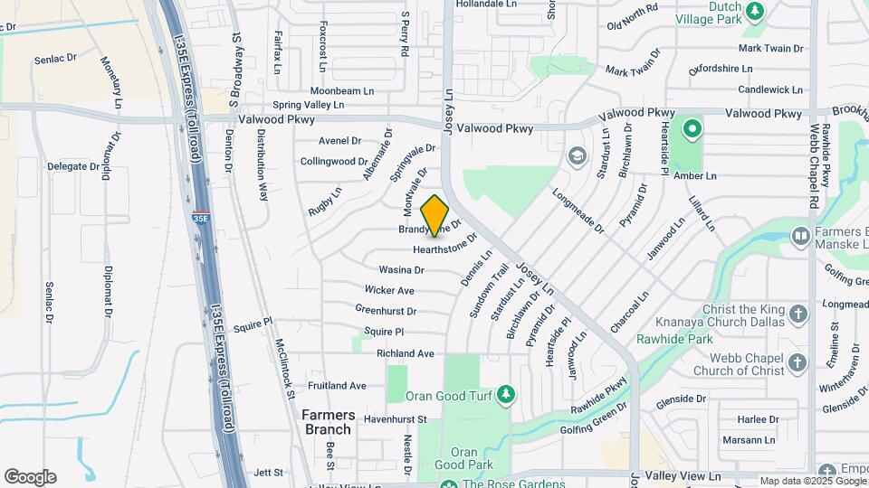 2631 Hearthstone Dr Map and Location Details
