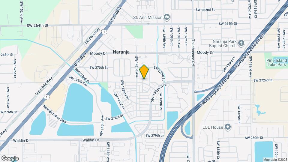 14067 SW 272nd St Map and Location Details