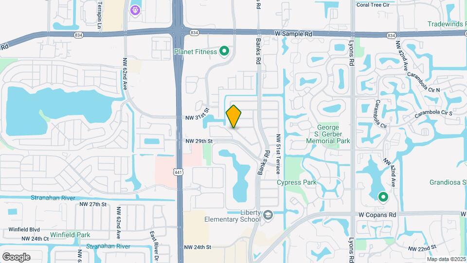 5370 NW 29th Ct Mapa y Detalles de la Ubicación