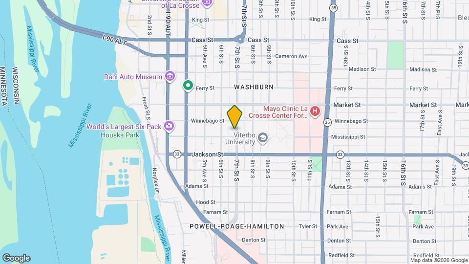 826 7th St S Map and Location Details